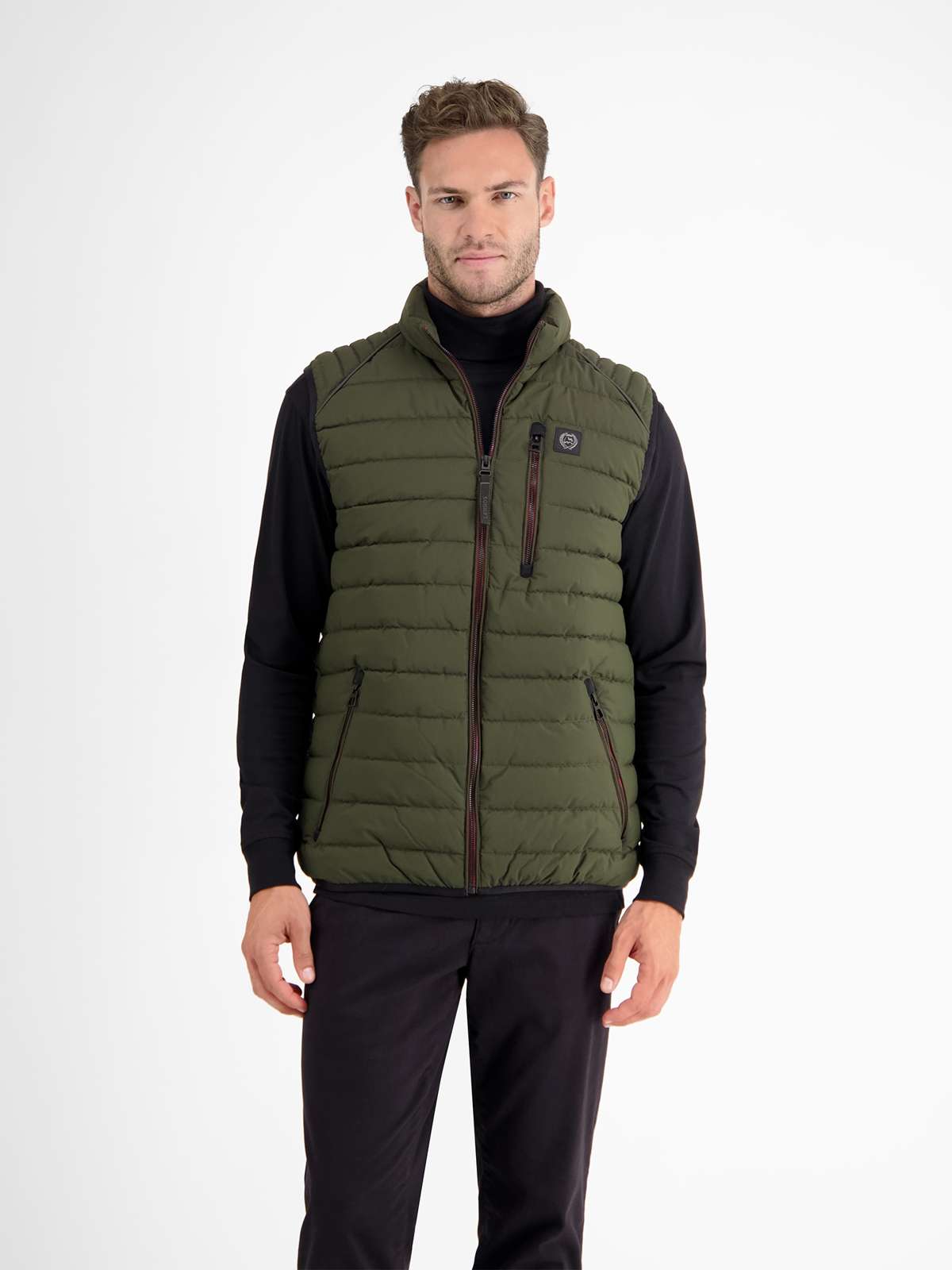 Стеганый жилет LERROS Leichte Herren Steppweste mit Funktionen