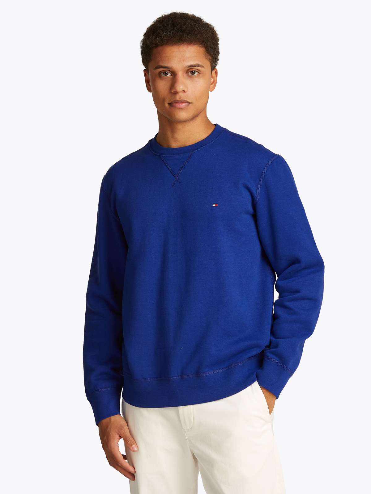 Толстовка с вышивкой логотипа ESS SEASONAL FLEECE CREWNECK