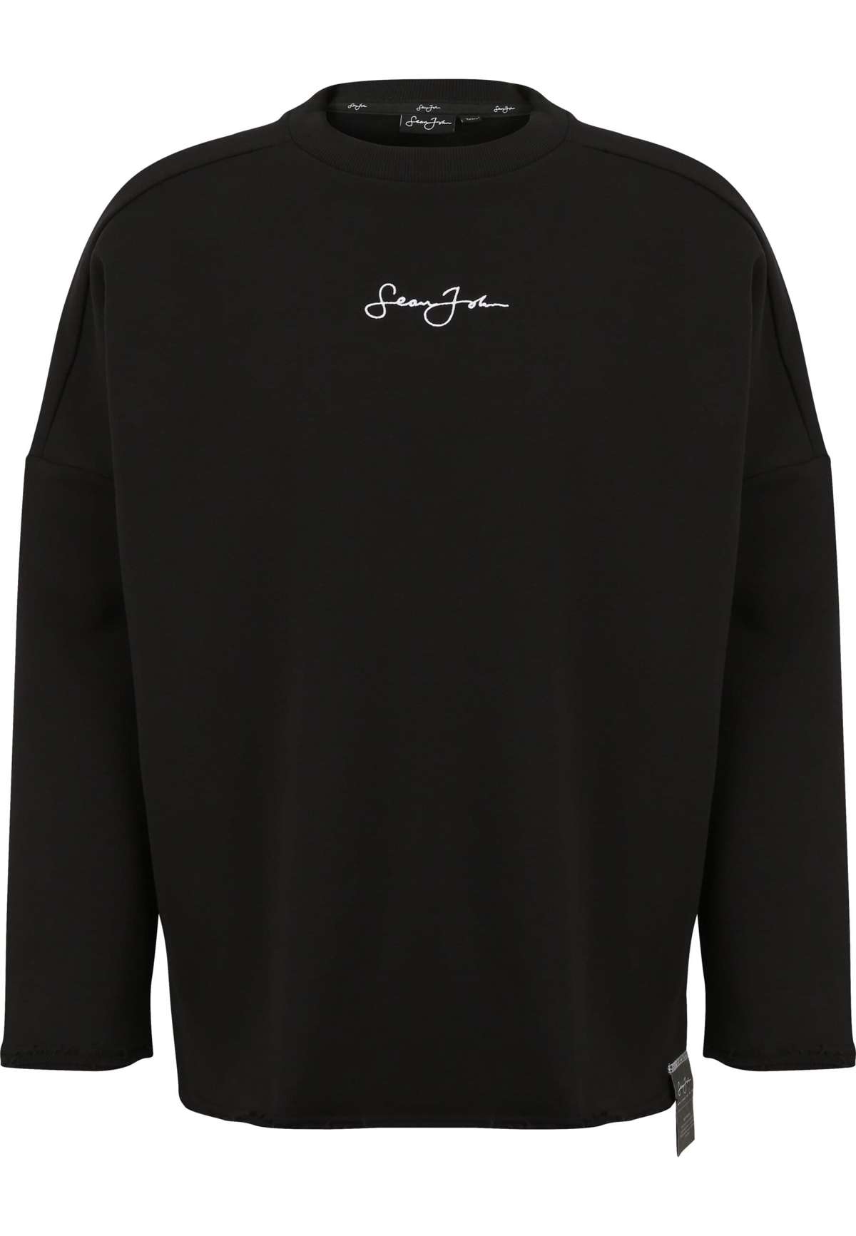 Свитер с круглым вырезом Herren JM231-001-02 SJ Script Logo Loose Fit Crew