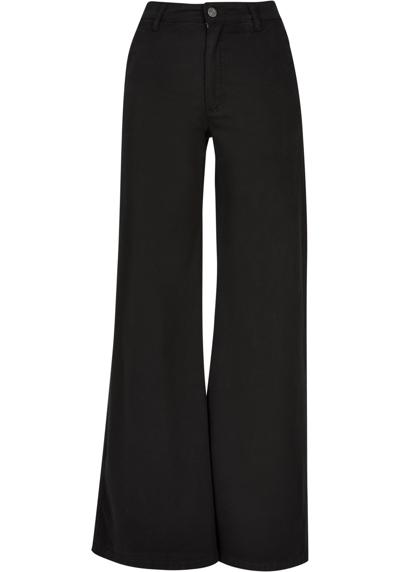Чинос Urban Classics Damen Ladies High Waist Wide Leg Chino Pants