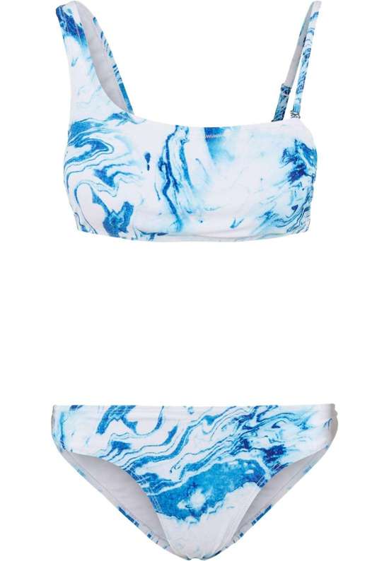 Танкини на косточках Urban Classics Damen Ladies Asymmetric Tank Top Bikini