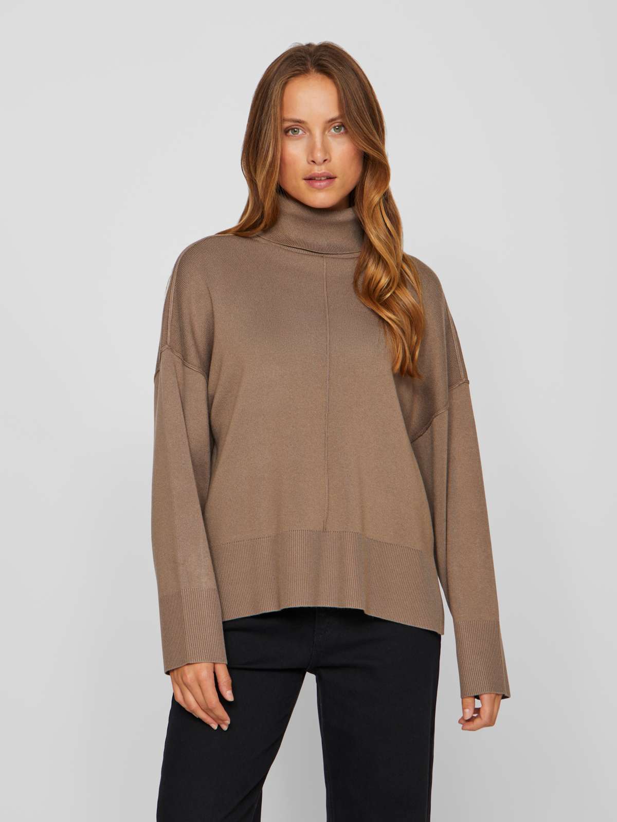 Свитер с высоким воротником VIOSTRIA ROLLNECK L/S KNIT TOP-NOOS