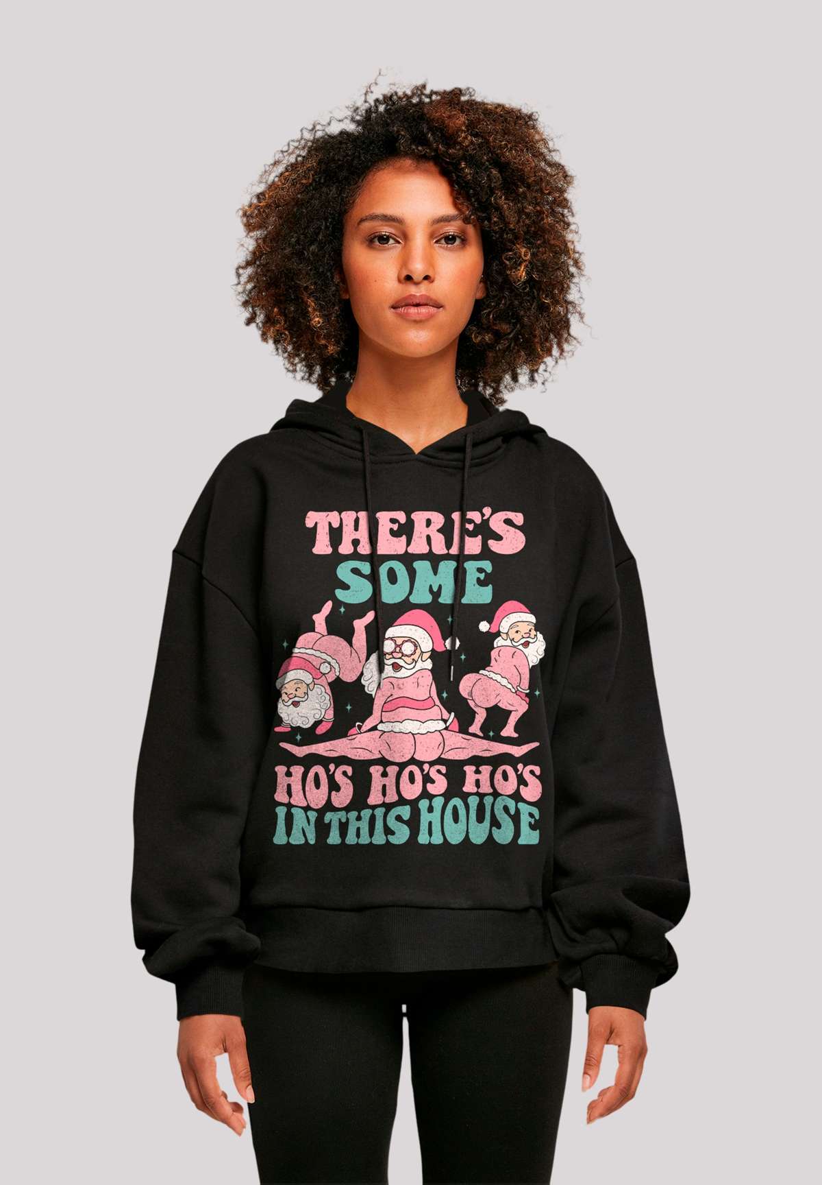 Толстовка с капюшоном Ho Ho Hos in this House Funny Weihnachten Santa