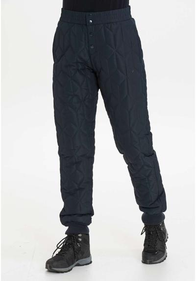 Тканевые брюки модного стеганого дизайна.