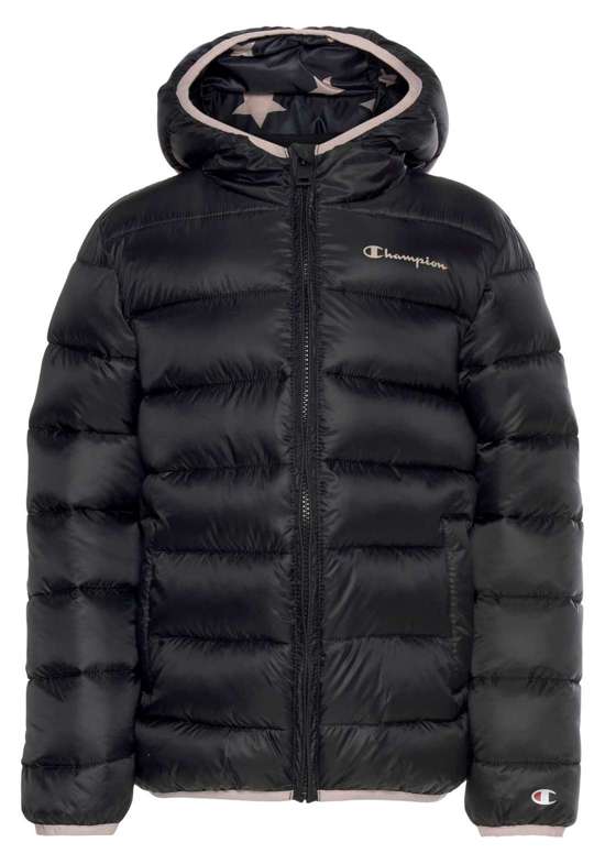 Стеганая куртка с капюшоном детская