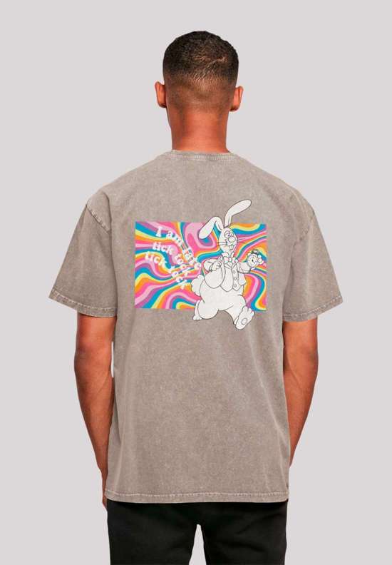 футболка Alice im Wunderland Uhr Hase