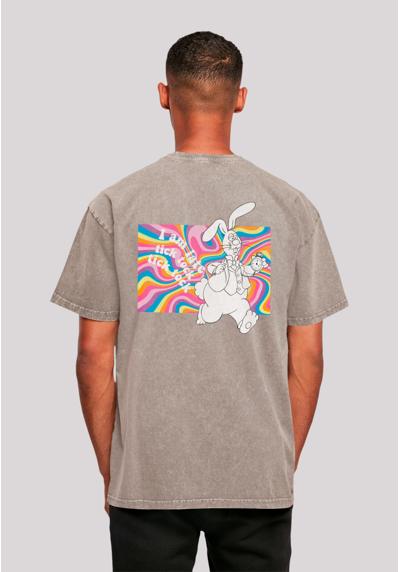 футболка Alice im Wunderland Uhr Hase