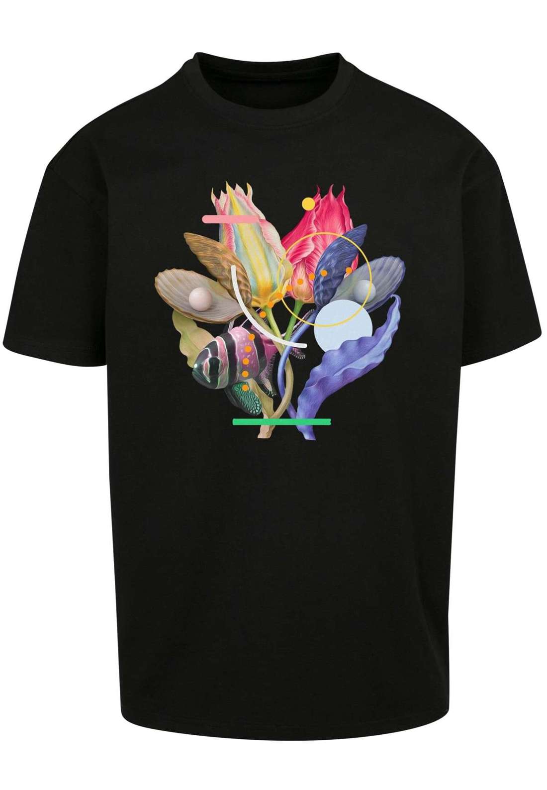 Рубашка с коротким рукавом Unisex Coral Oversize Tee