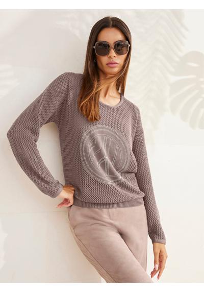 Ажурный свитер Pullover