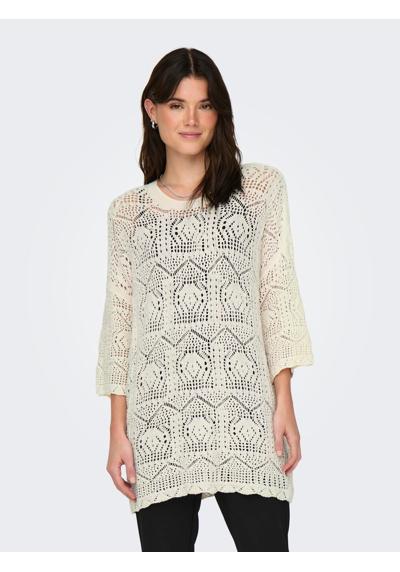 Свитер с круглым вырезом ONLBEACHIE LIFE SS LOOSE O-NECK NOOS KNT