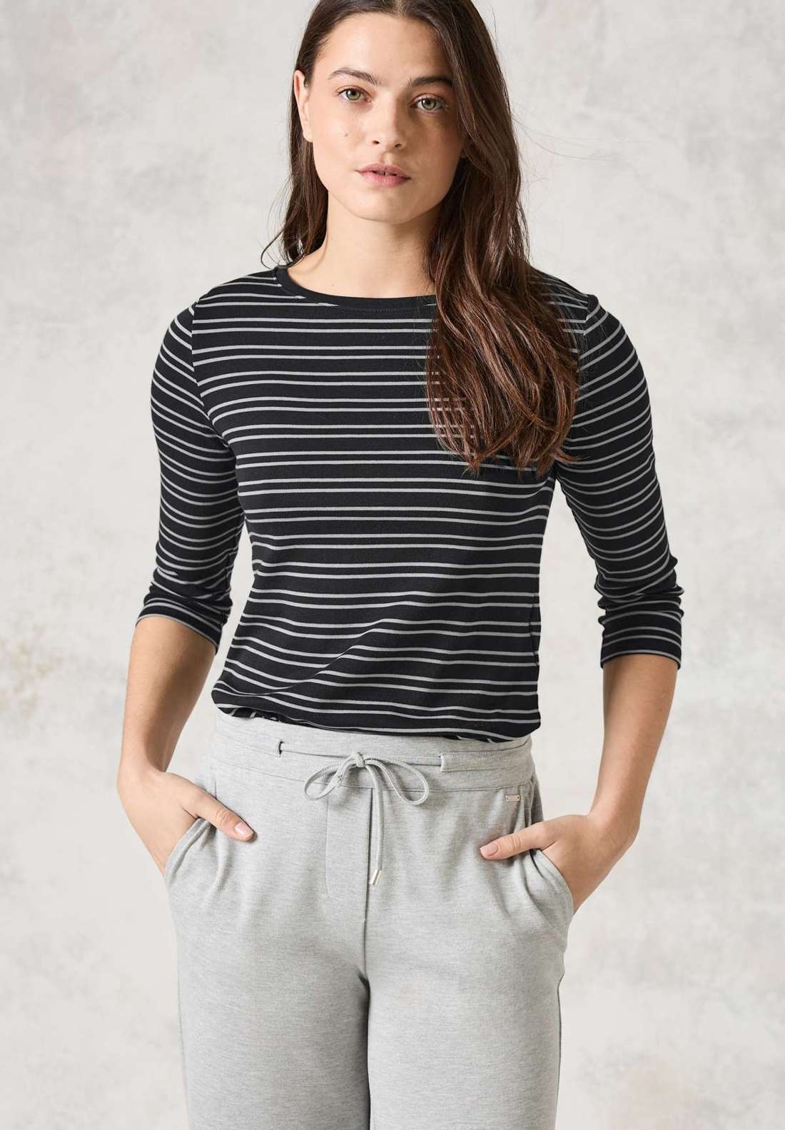 рубашка с рукавом 3/4