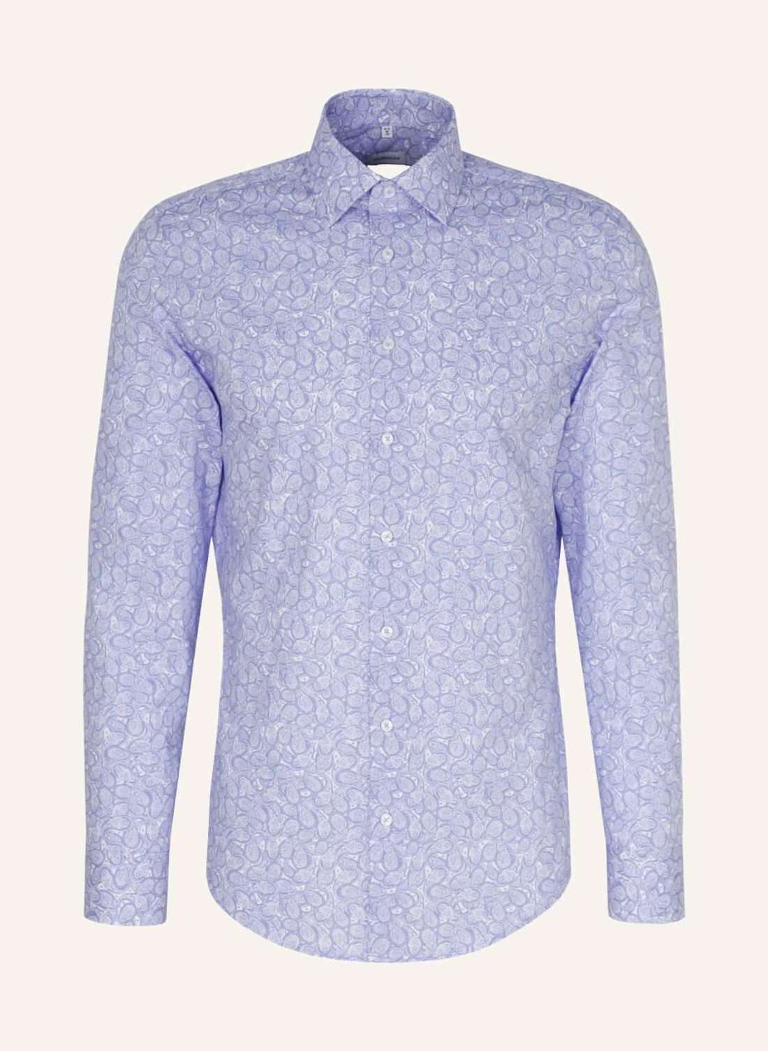 Деловая рубашка приталенного кроя