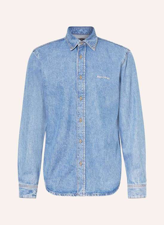 Джинсовая рубашка обычного кроя