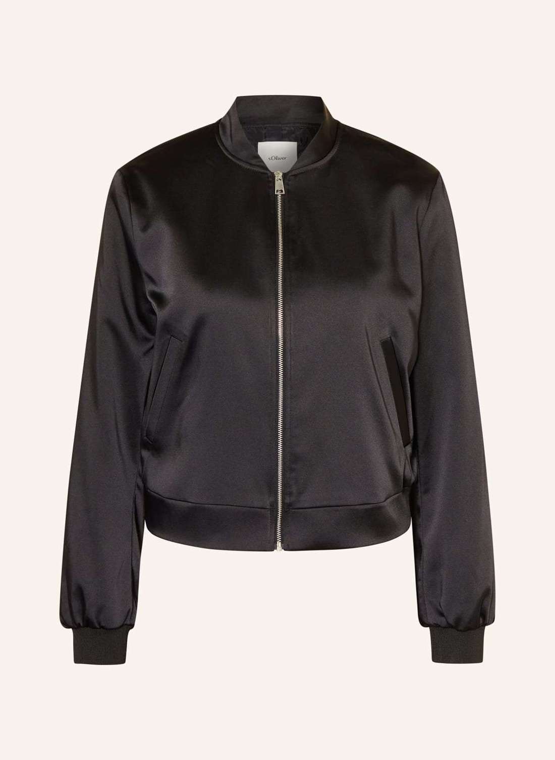 Атласный блузон