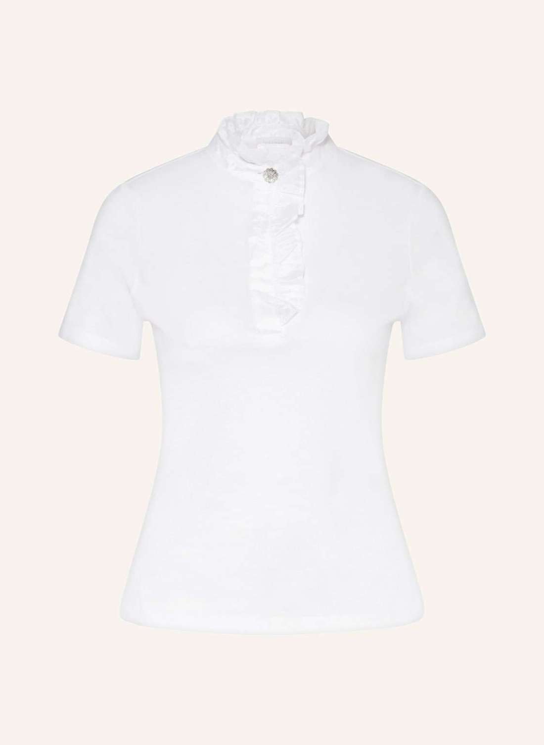 Футболка из микса материалов