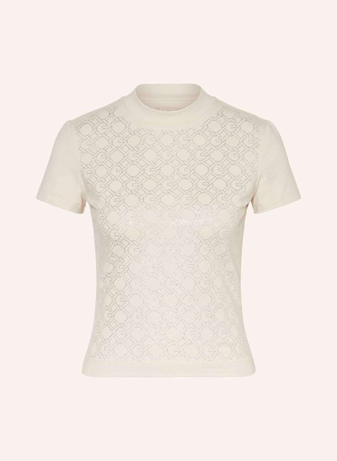 Футболка с драгоценными камнями