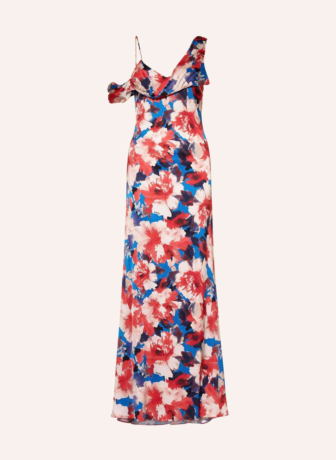 Атласное платье