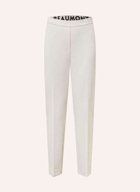 Брюки из джерси с блестящей пряжей CHARLIE