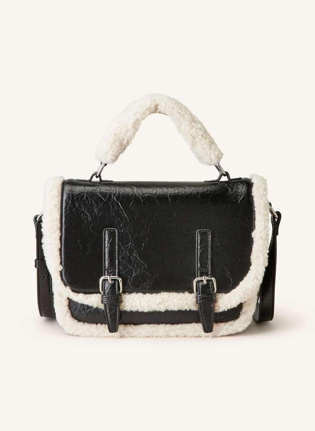 Сумка через плечо с искусственным мехом DREVJA