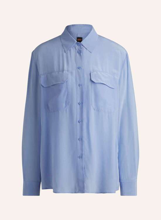 Деловая блузка свободного кроя C_BIVENTI_5