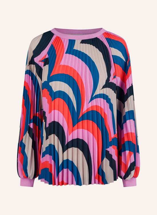 Плиссированная блузка