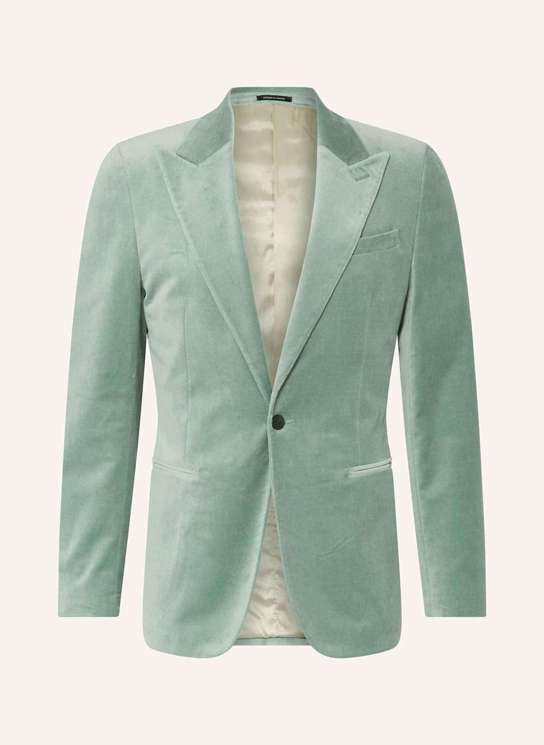 Бархатный жакет очень узкого кроя APSARA