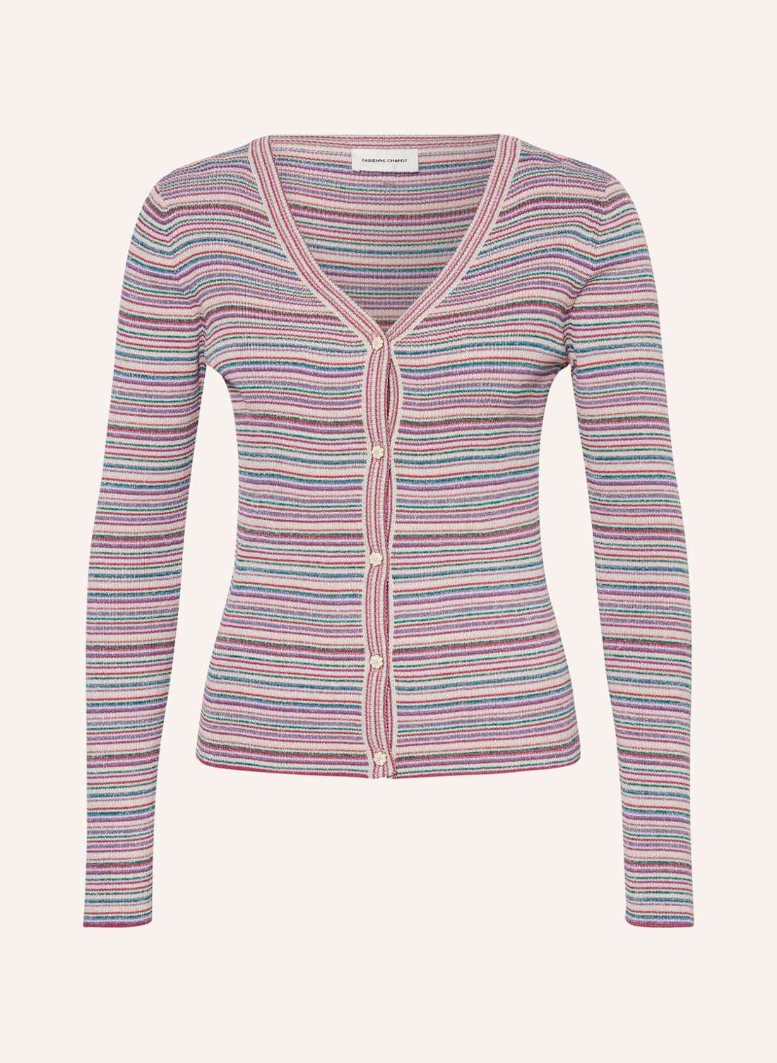 Кардиган из блестящей пряжи LOLLIPOP