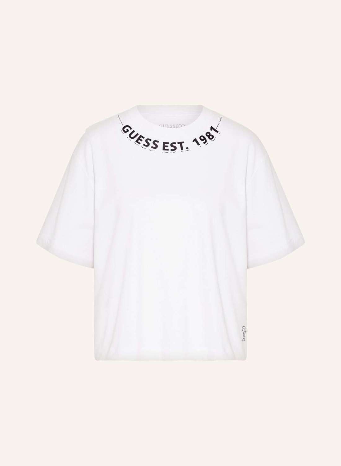 Футболка с драгоценными камнями