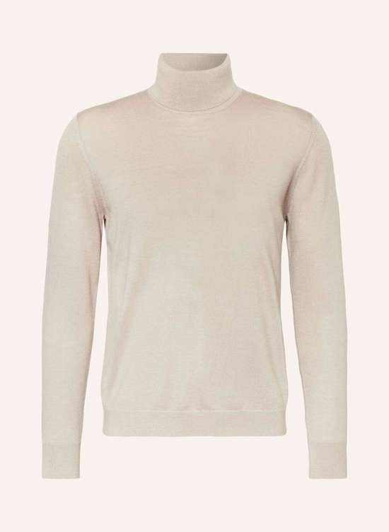 Свитер с высоким воротником из шерсти мериноса