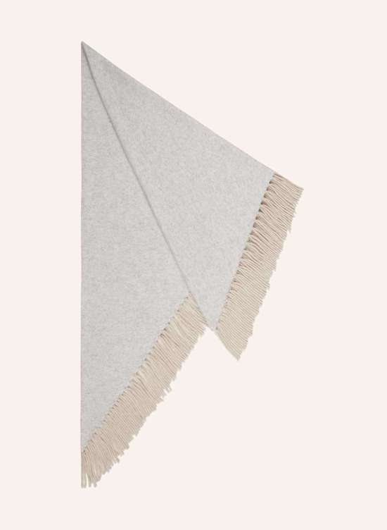 Шарф с кашемиром