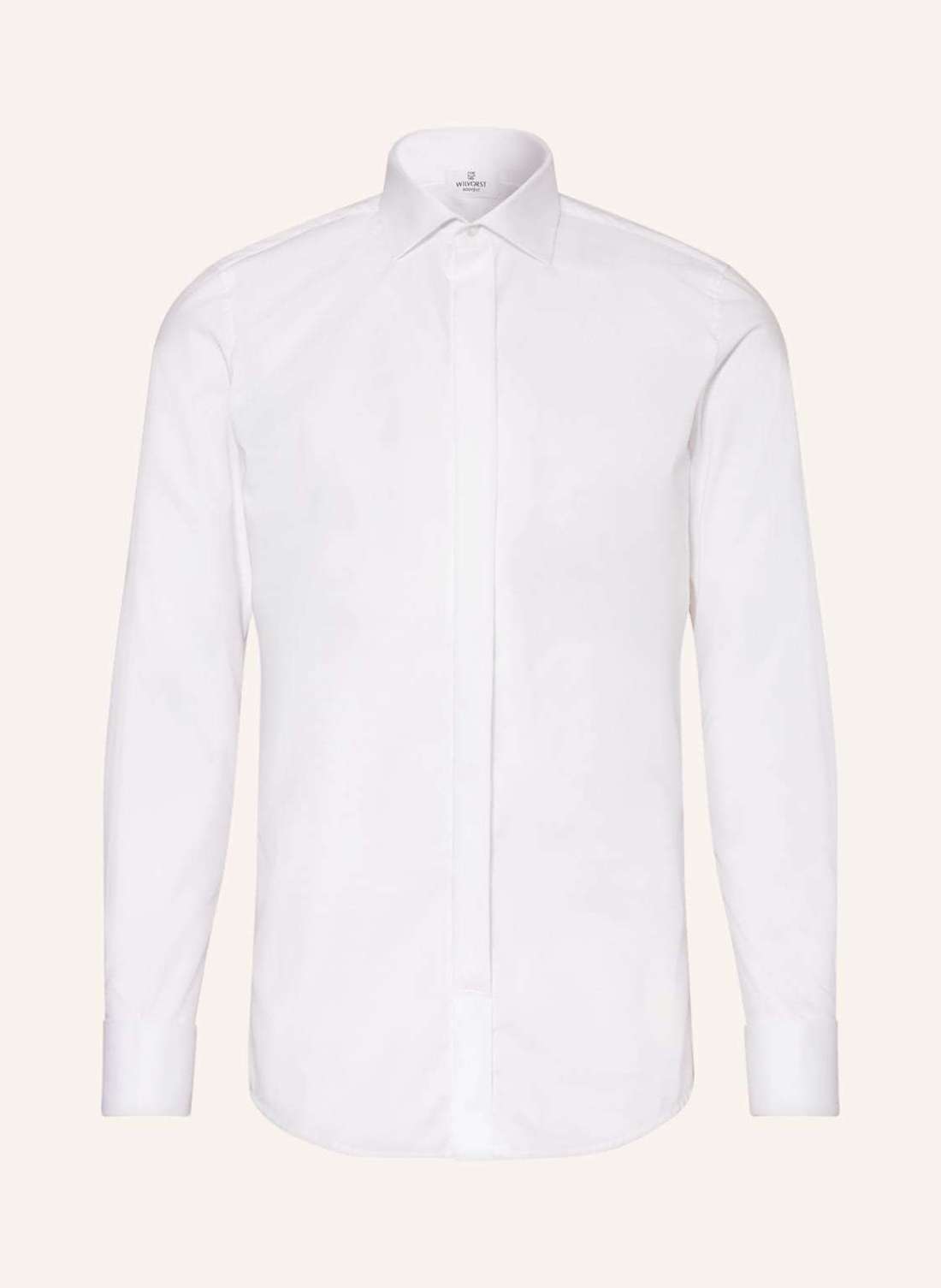 Облегающая рубашка под смокинг