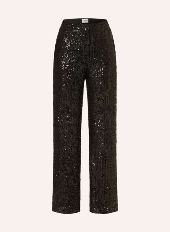 Брюки Марлен с пайетками