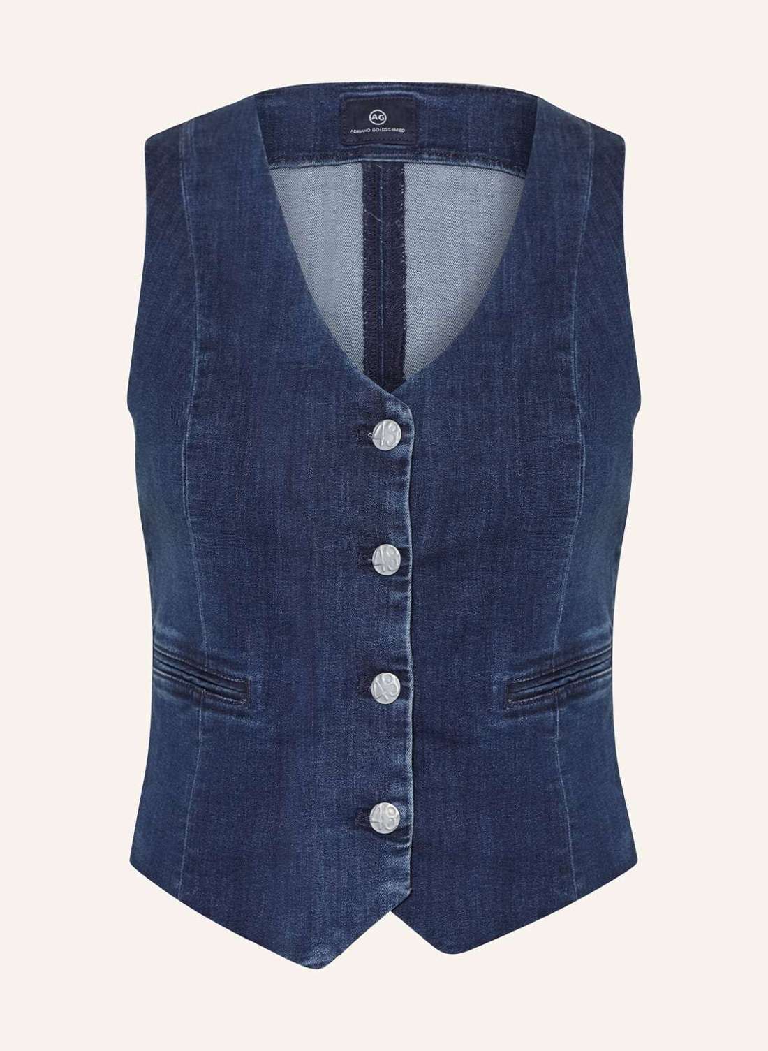 Джинсовый жилет