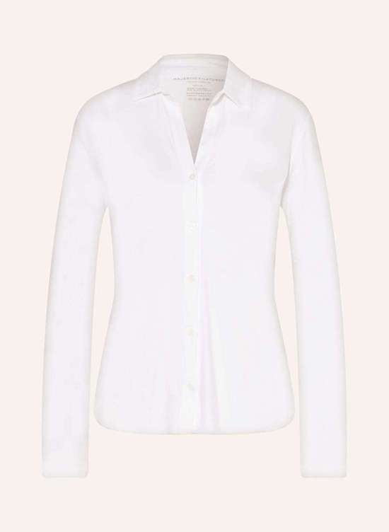 Блузка-рубашка из джерси