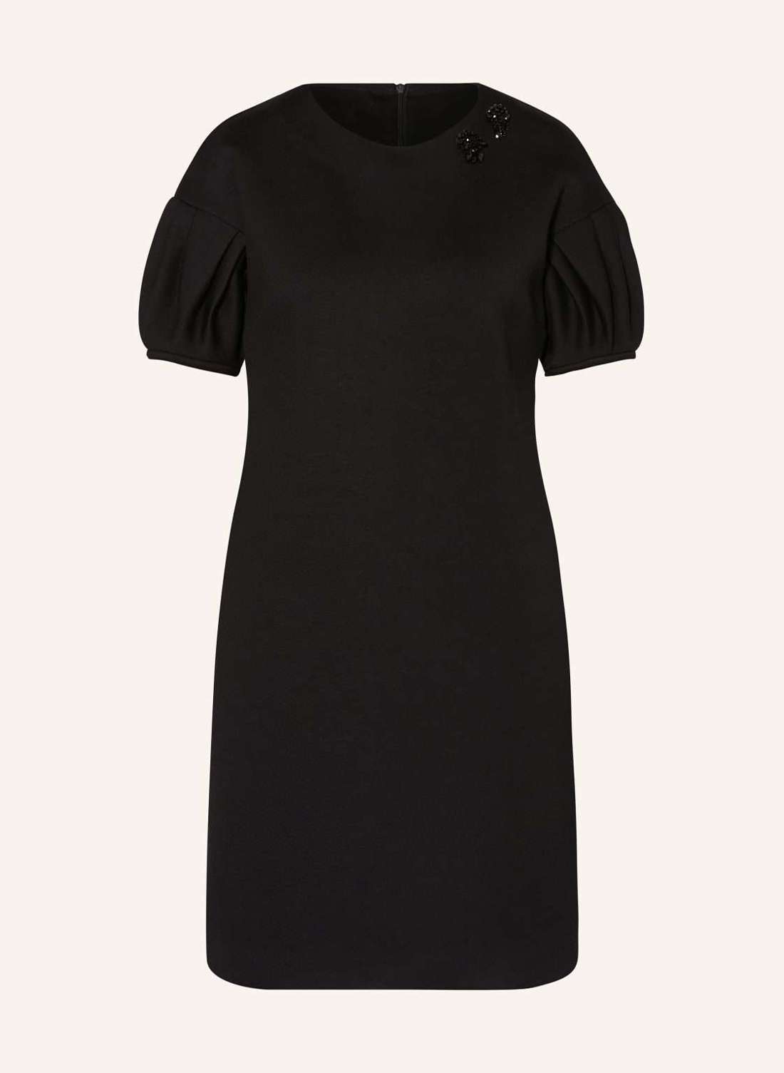 Коктейльное платье с драгоценными камнями URSOLA