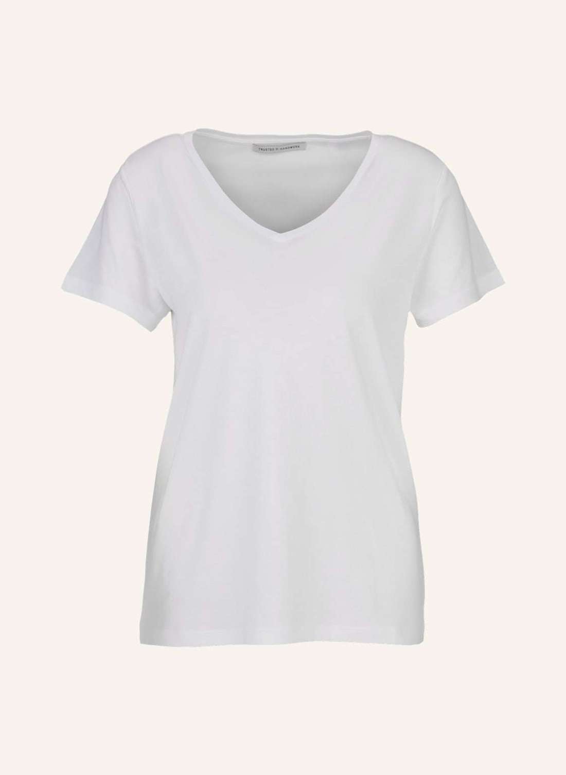 Футболка с v-образным вырезом и рукавом 1/2