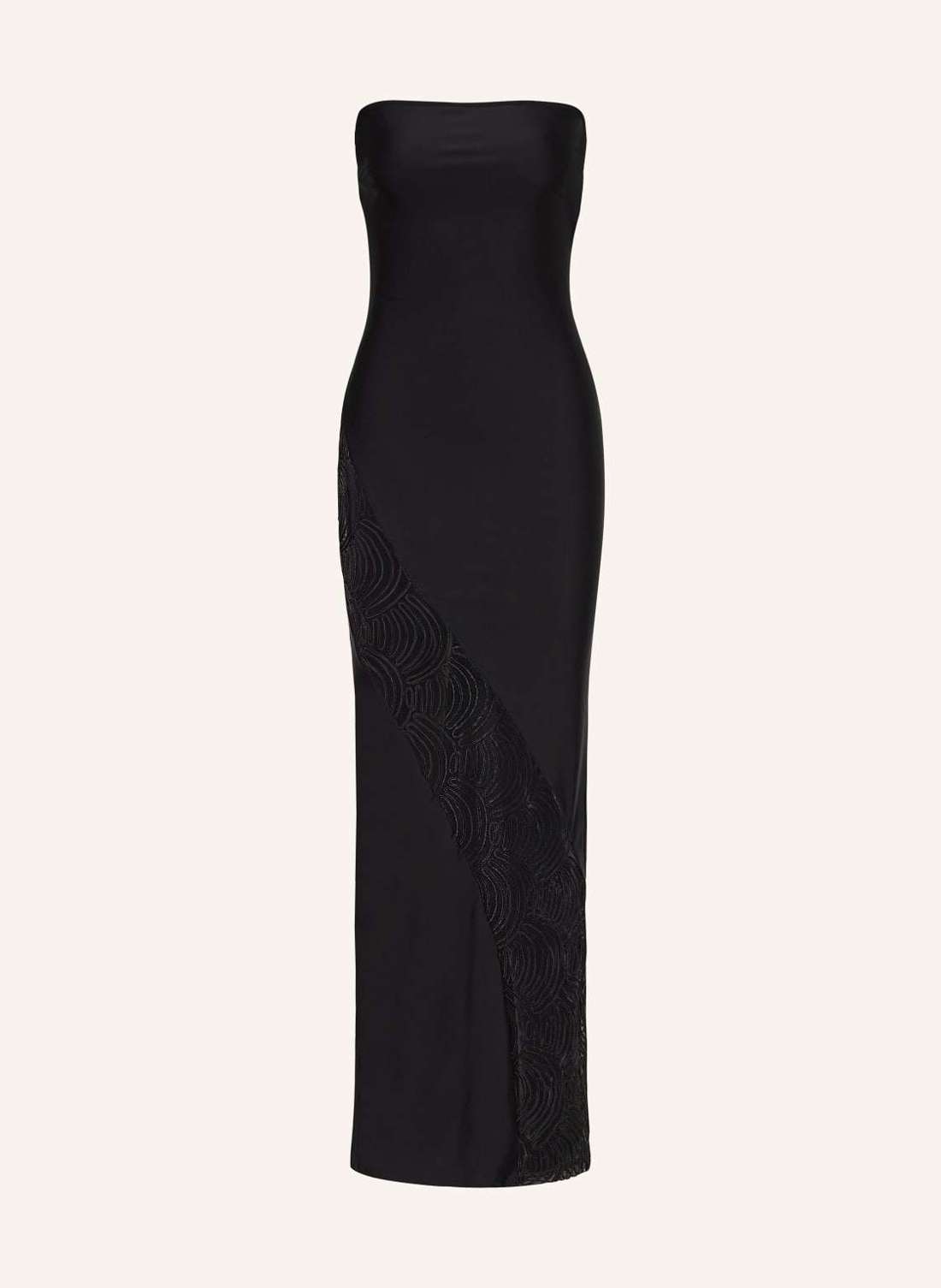 Вечернее платье с кружевом