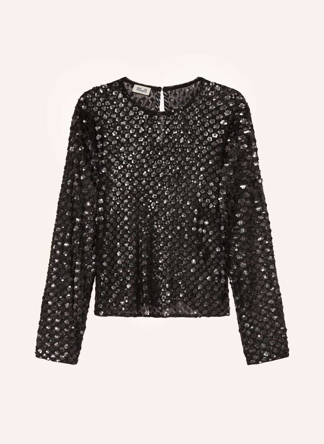 Лонгслив с пайетками JASMIN