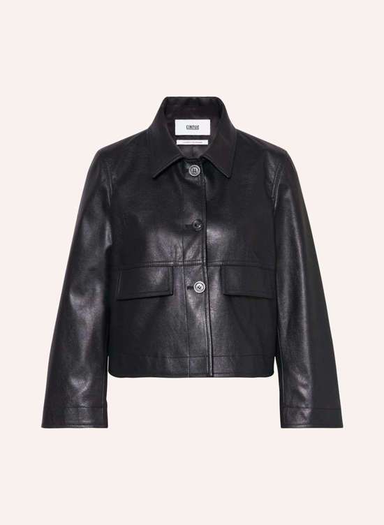 Куртка-боксер из искусственной кожи CIBALEDU