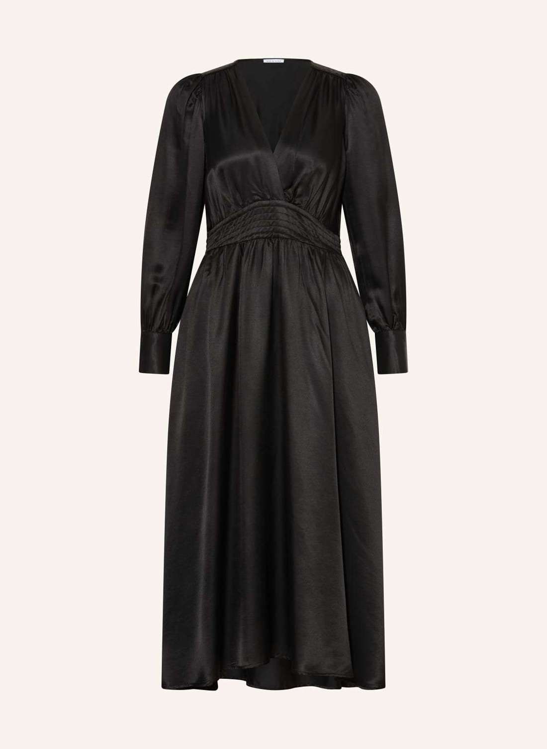 Атласное платье