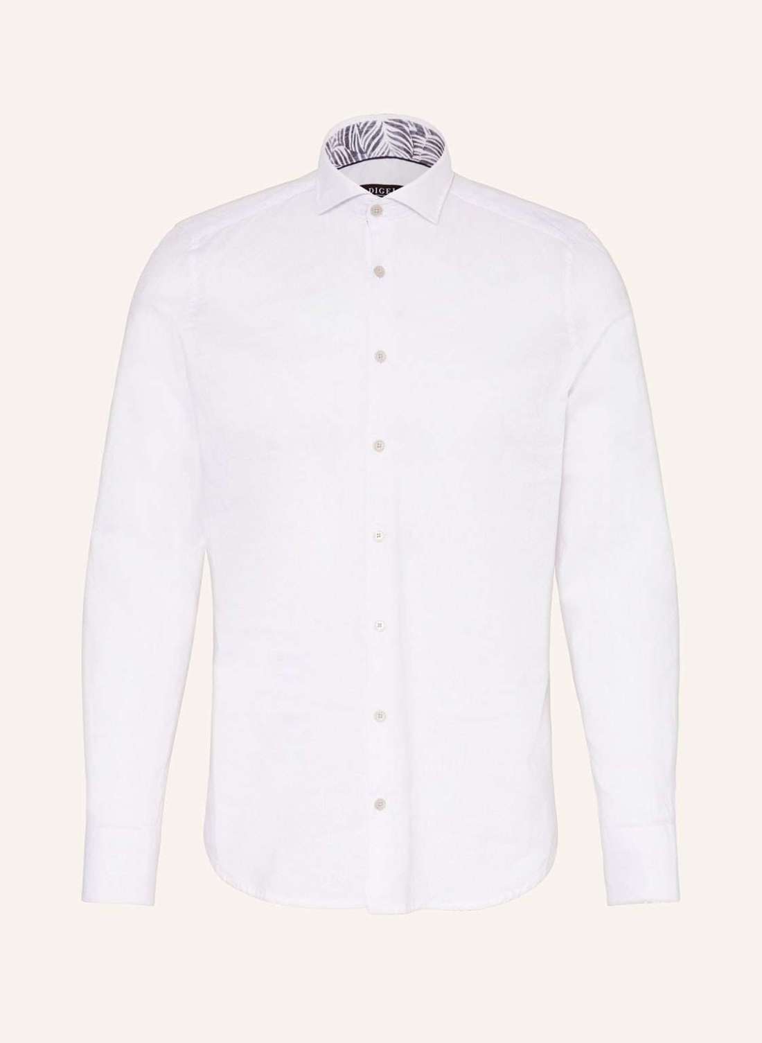 Рубашка приталенного кроя с льном KEITH