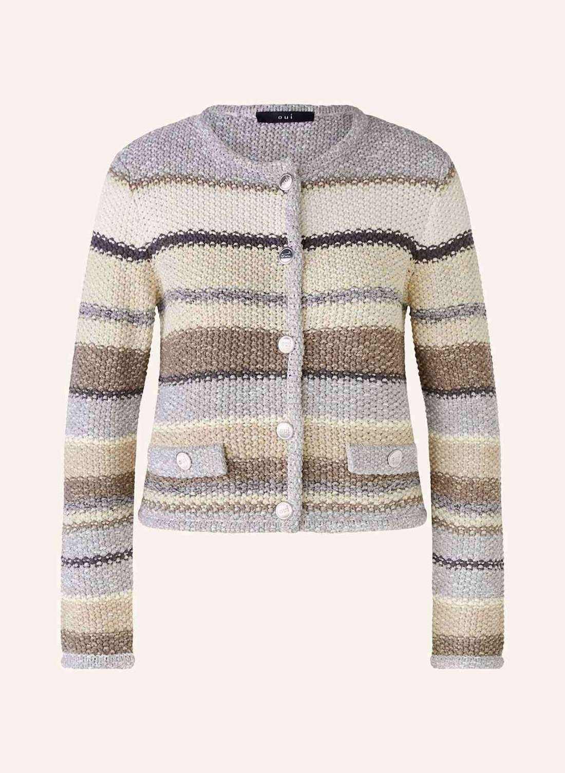 Кардиган из блестящей пряжи