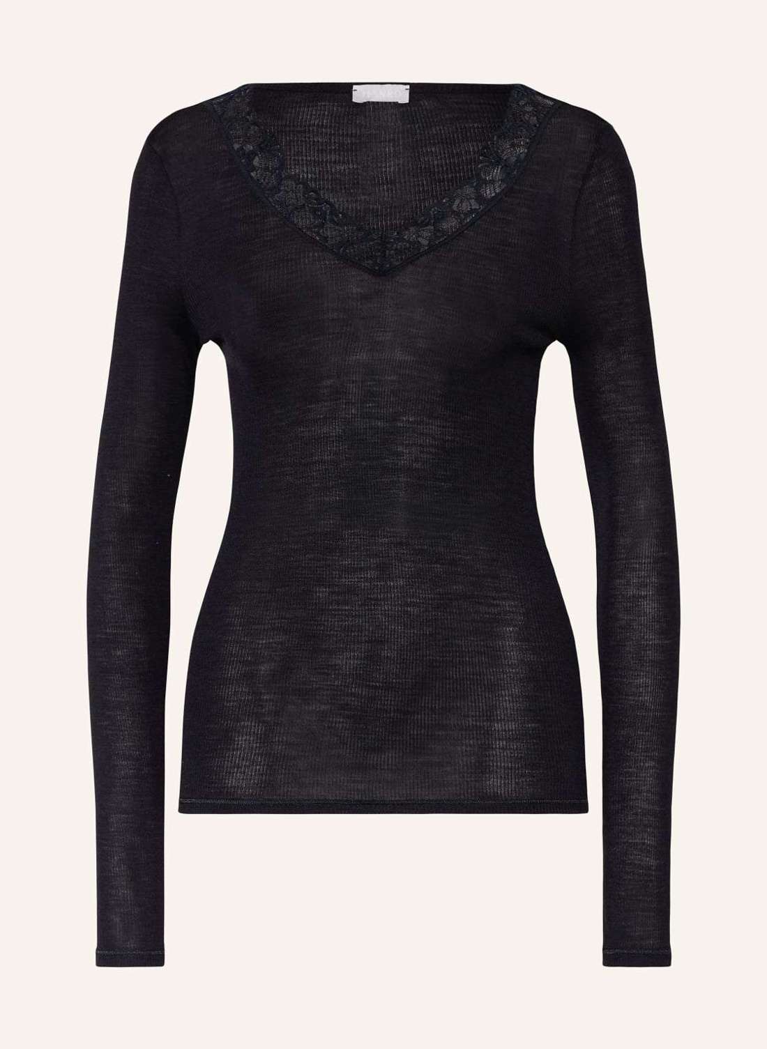 Рубашка для отдыха из шерсти мериноса с шелком WOOLEN LACE