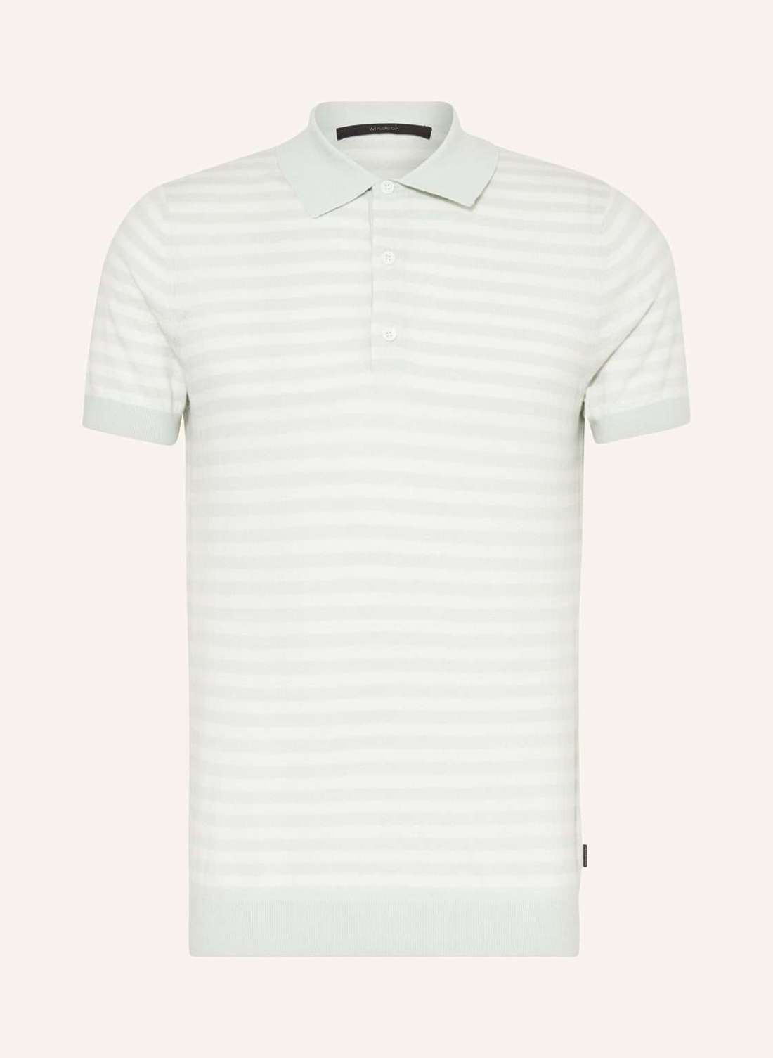 Трикотажная рубашка-поло с кашемиром