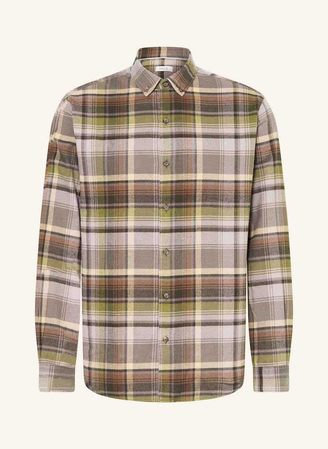 Комфортная посадка фланелевой рубашки ODIN