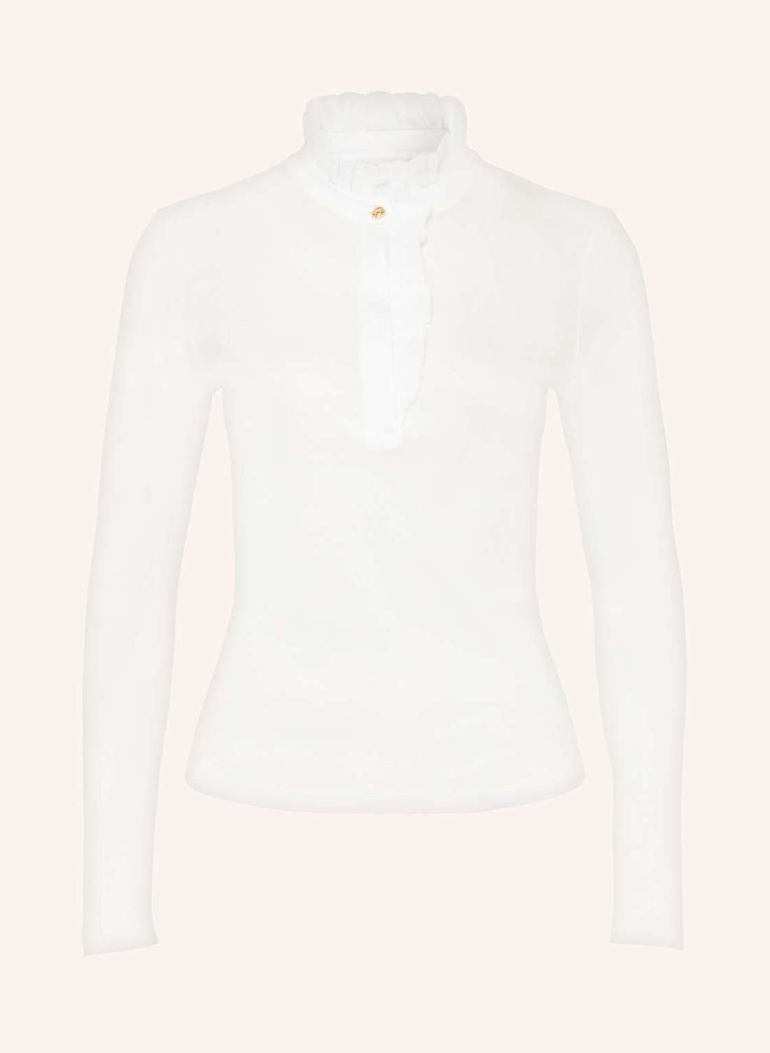 Лонгслив с рюшами