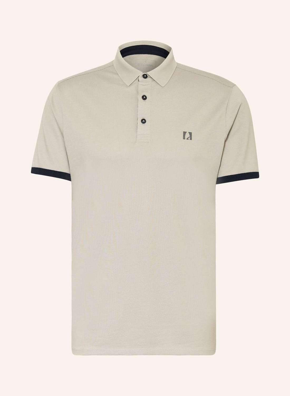 Рубашка-поло из пике современного кроя