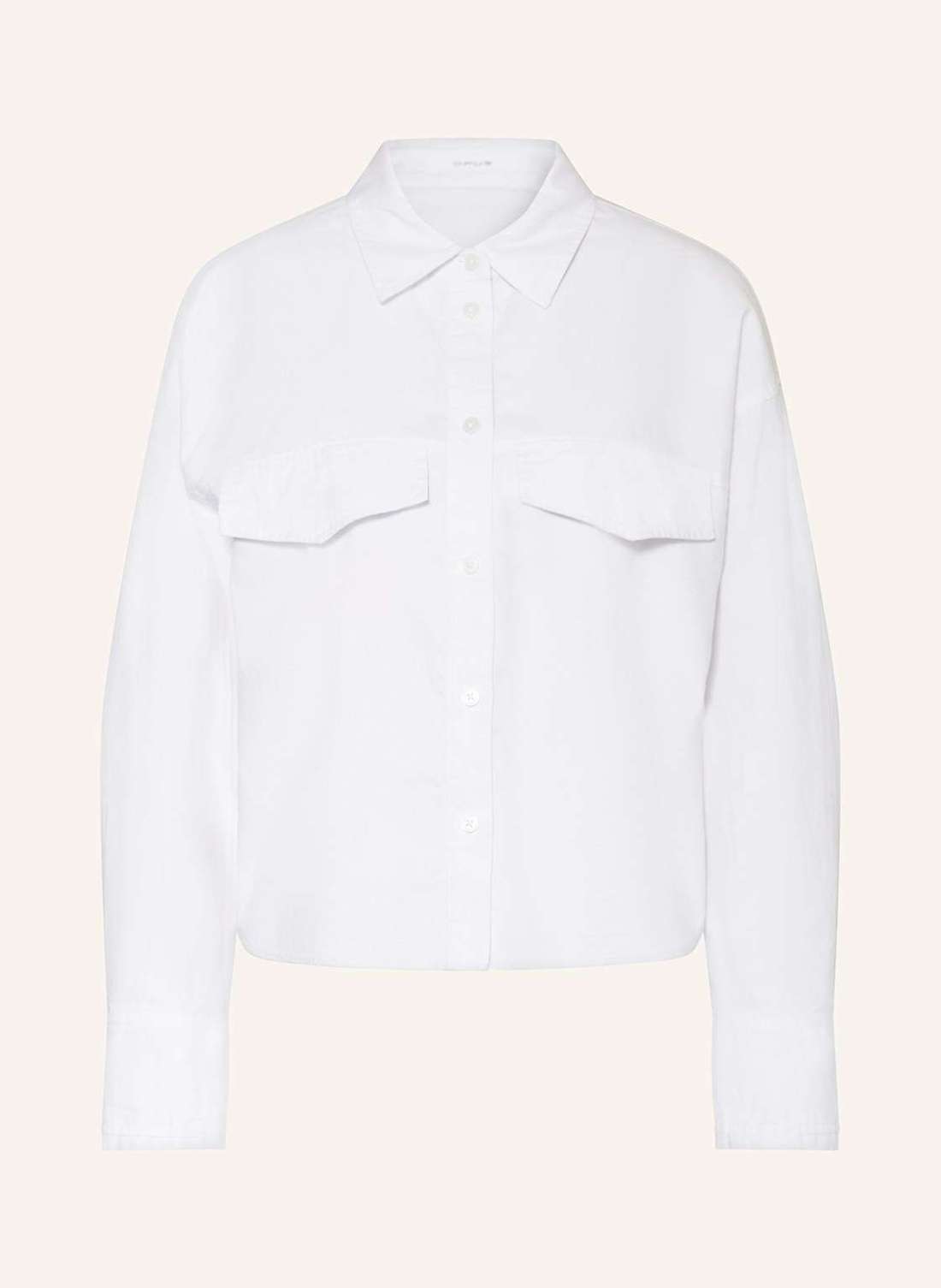 Укороченная блузка-рубашка FINSI