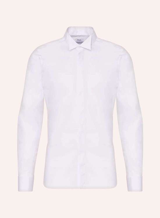 Рубашка под смокинг приталенного кроя с отложными манжетами GALA