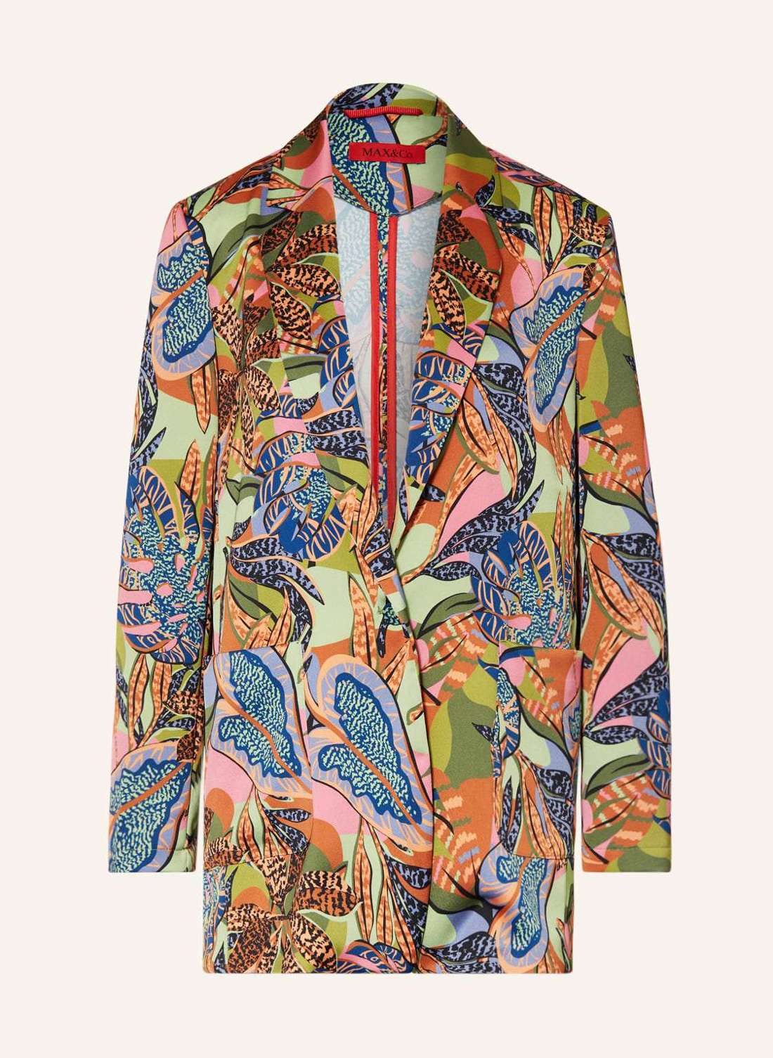 Атласный пиджак LUCERNA